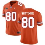 Men's Florida Gators #80 Trent Whittemore NCAA Nike Orange Authentic Stitched College Football Jersey IKH3062GR